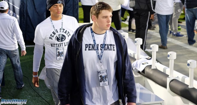 Tiernan attended Penn State's game against Michigan in October. 