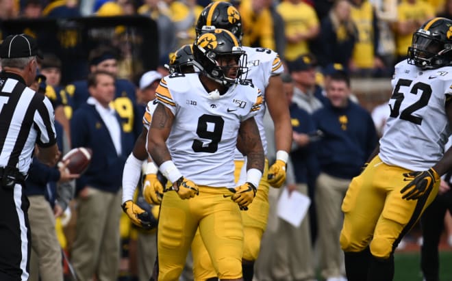 Iowa safety Geno Stone was selected by the Baltimore Ravens in the 7th round of the NFL Draft.
