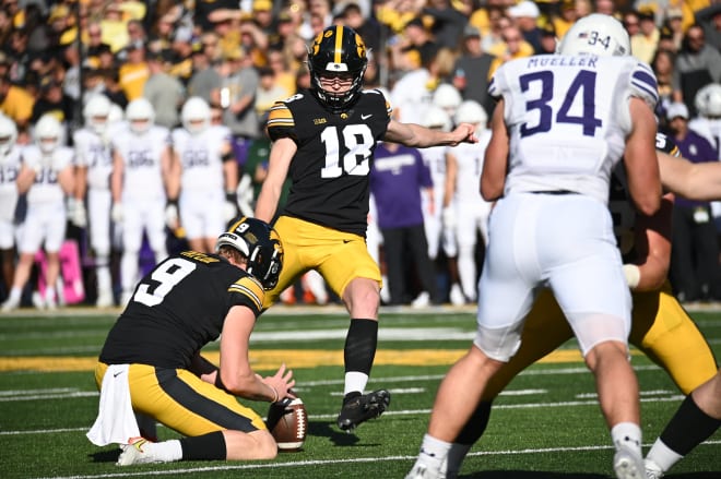 True freshman Drew Stevens was 4/4 on field goals Saturday including a career long from 54 yards.