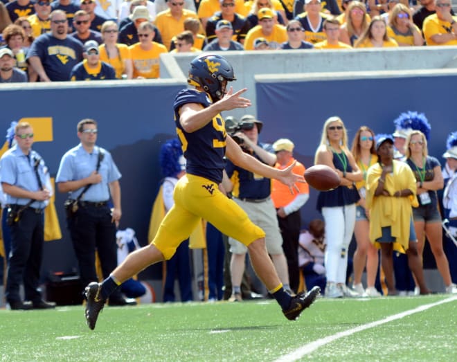 Australian born punter Josh Growden considered other options before joining the West Virginia Mountaineers football program.