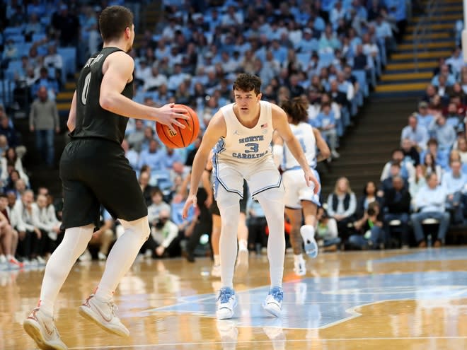 UNC's Cormac Ryan was 8-for-16 on 3-pointers this past week and is 10-for-21 in the last three games.