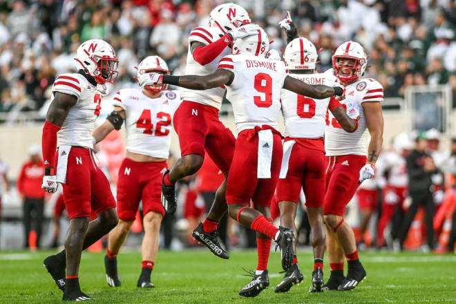 Nebraska's defense did not allow a first down vs. Michigan State in the third and fourth quarters Saturday. 