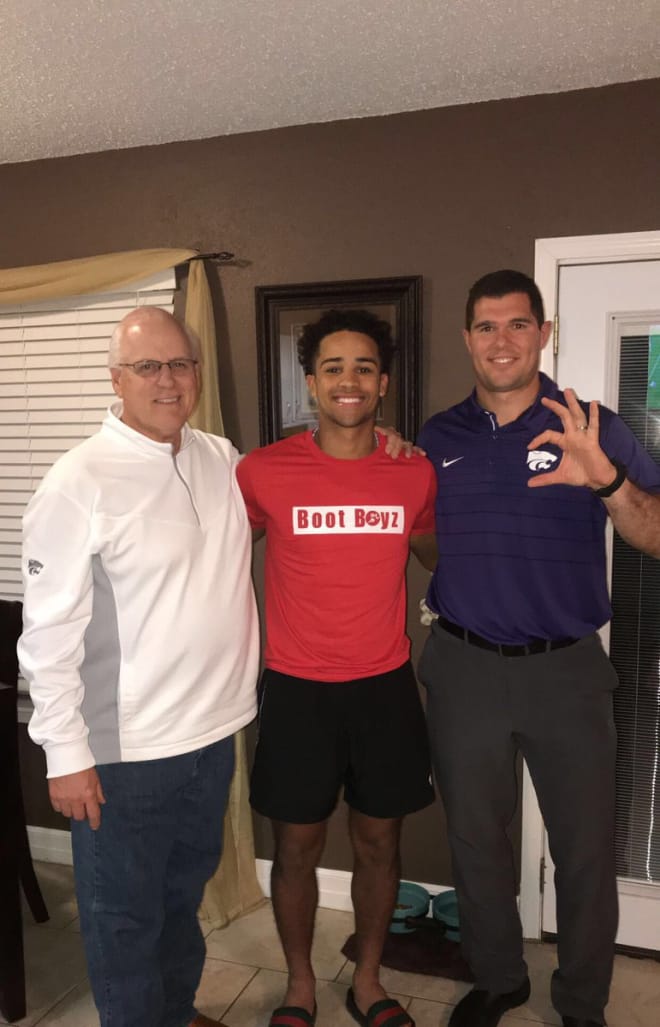 Lance Robinson hosts K-State on his in-home visit.