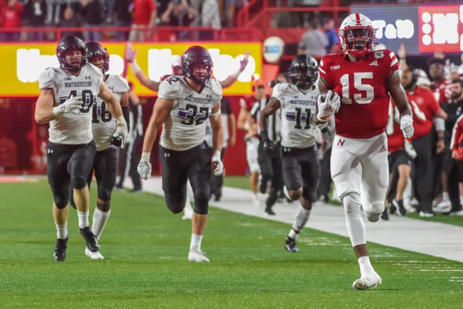 Here are the final snap counts and grades for Nebraska's offense against  Northwestern, courtesy of PFF.