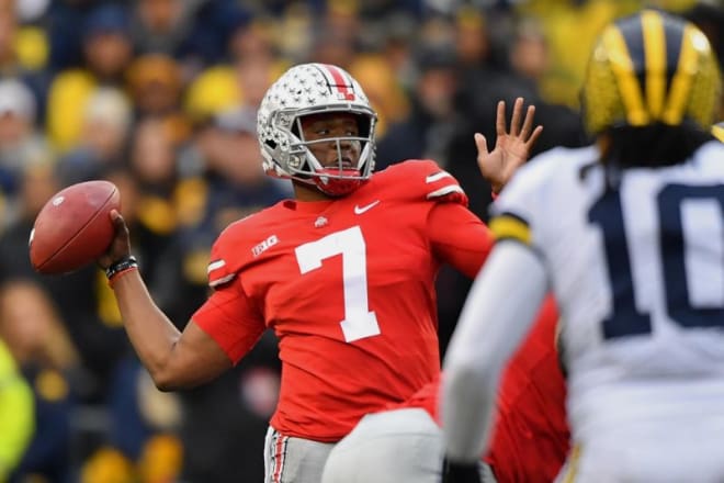 Dwayne Haskins was one of three finalists in New York for the ceremony