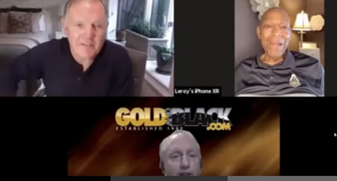 Click here (and then on the Segment 3 link) to watch the Nov. 20, 2020 'Gold and Black LIVE' interview with Keyes and Griese.