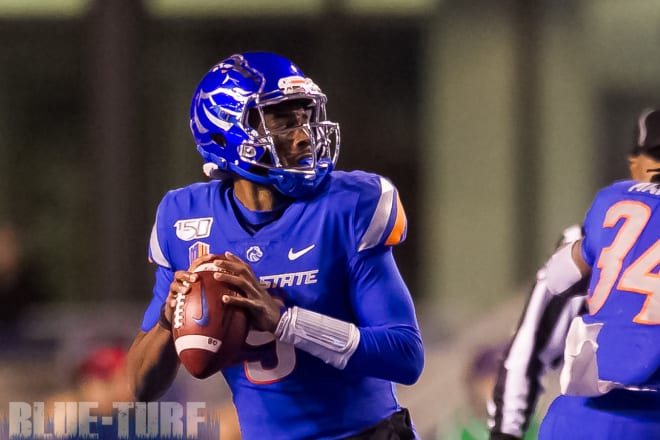 Boise State QB Jaylon Henderson  was awarded MWC Offensive Player of the Week honors this week for last weeks performance and his first start for the broncos.