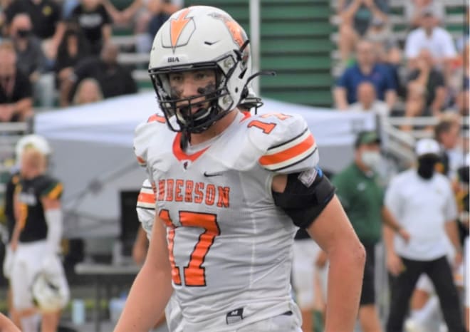 Wisconsin offered three-star tight end Brody Foley on Wednesday. 