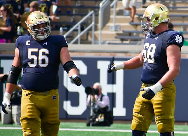 Quenton Nelson and Mike McGlinchey Named Pro Football Focus All-Americans -  InsideNDSports