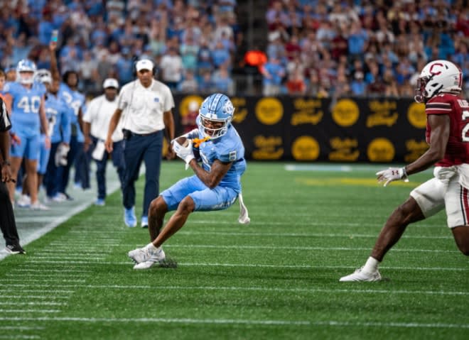 UNC WR Kobe Paysour broke a foot this week in practice and could miss the rest of the Tar Heels' season.