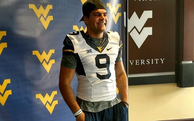 Spalding is the fourth wide receiver commit for West Virginia. 