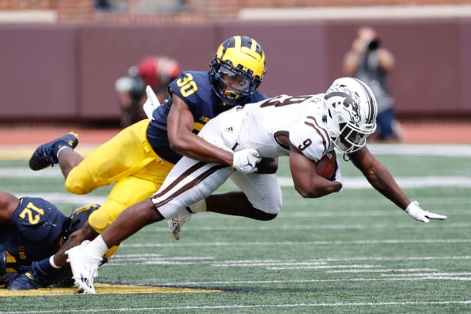 Michigan Wolverines football sophomore safety Daxton Hill 