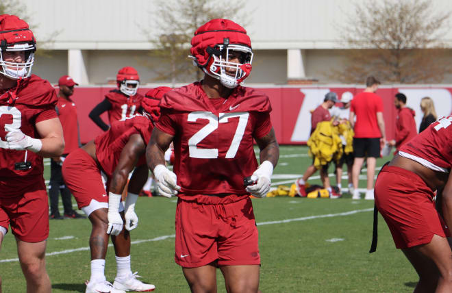 Arkansas linebacker Chris Paul Jr.