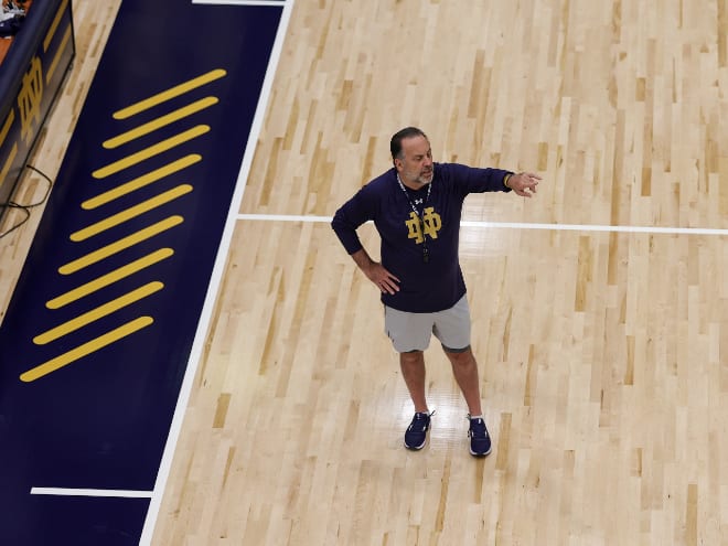 Notre Dame head coach Mike Brey said he's had initial talks about a contract extension.