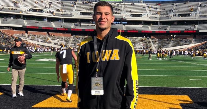Lucas Amaya accepted a preferred walk-on opportunity with the Iowa Hawkeyes today.