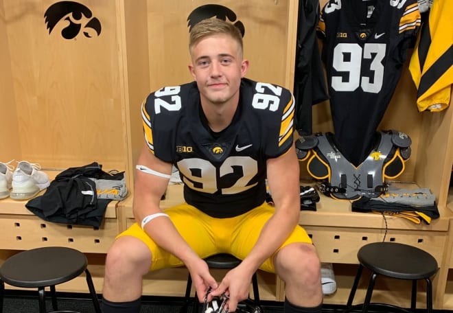 Future Hawkeye Jeff Bowie has continued working hard this off-season.