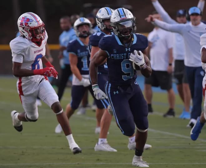Running back Dashun Reeder continued his legacy as Christ Church's all-time leading rusher last week with another playoff win.