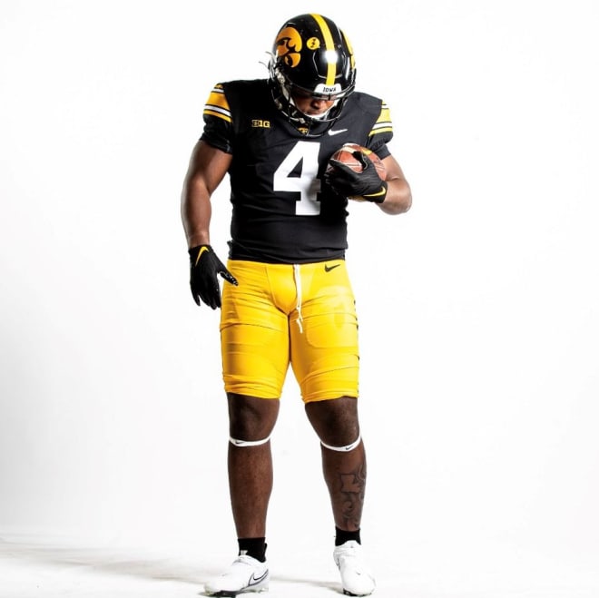 Running back Arnold Barnes III now has Iowa at the top of his list.