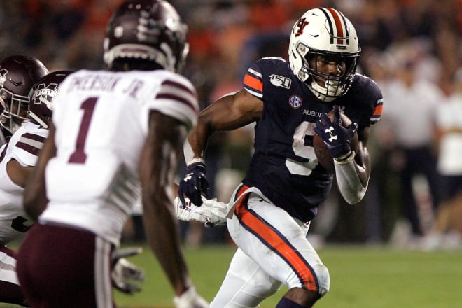 Martin has started six games in his Auburn career.