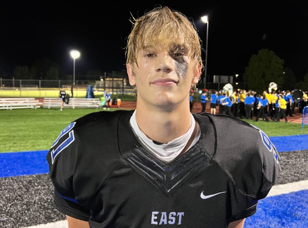 Caden O'Rourke committed to Northwestern two days after an Elite Junior Day visit.