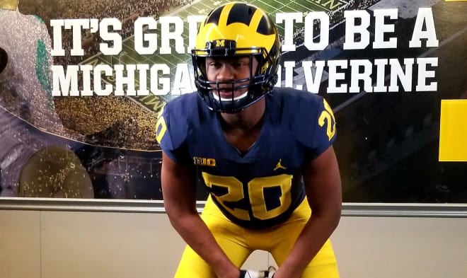Four-star outside linebacker Kalel Mullings got a bye-week visit from Don Brown and will be in Ann Arbor this weekend.
