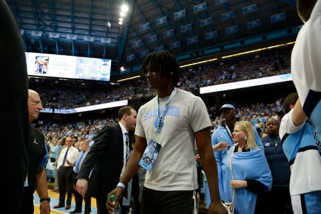 Desmond Evans was at UNC twice in a six-day stretch this past week and had a blast both times. 