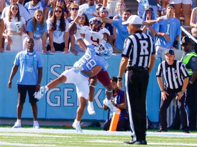 Alijah Huzzie us back at corner for UNC this season after only 69 of his 727 snaps last fall were there.