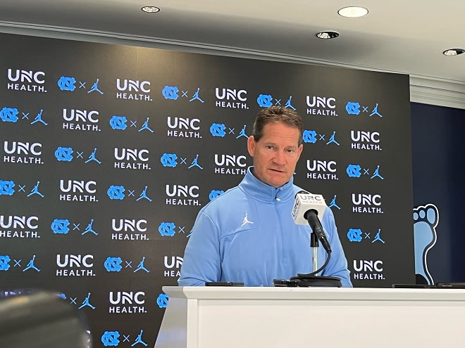 Gene Chizik says talent and depth up front is the biggest difference from his last time at UNC. 