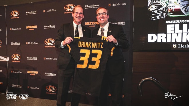 Missouri head coach Eli Drinkwitz has encouraged his players to use their platforms on social media, but to be smart in doing so.