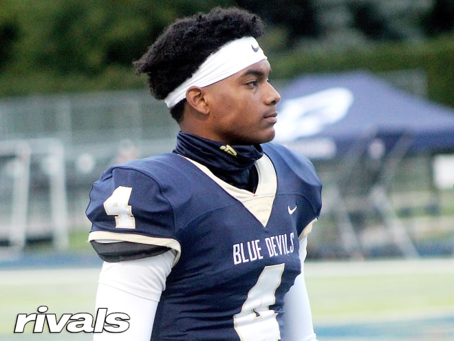 Five-star cornerback Domani Jackson holds a Michigan Wolverines football recruiting offer from Jim Harbaugh.