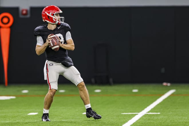 JT Daniels could stand his best chance to make a good impression this week.