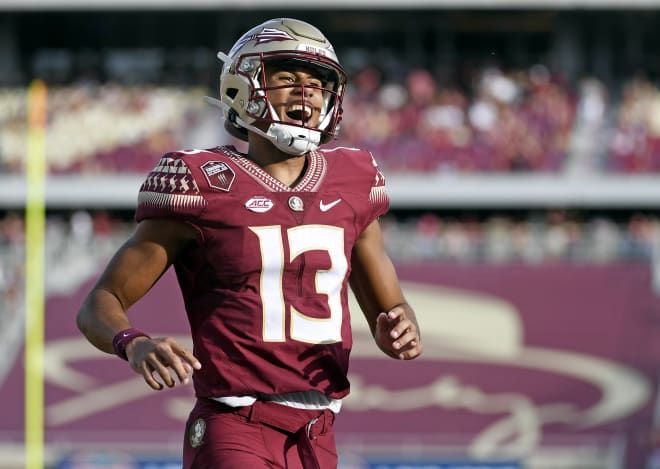 Jordan Travis led the FSU football team to its first win of the season Saturday against Syracuse.