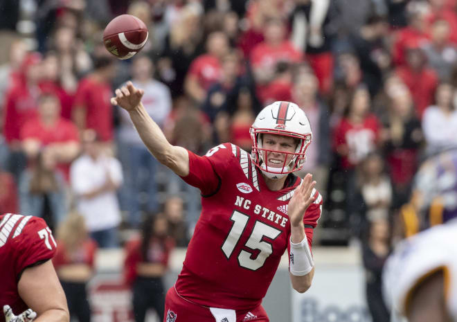 NC State sixth-year senior quarterback Ryan Finley needs 211 passing yards in the Gator Bowl on Dec. 31 to reach 4,000 on the season.