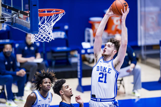 Matthew Hurt scored 13 points in the second half.