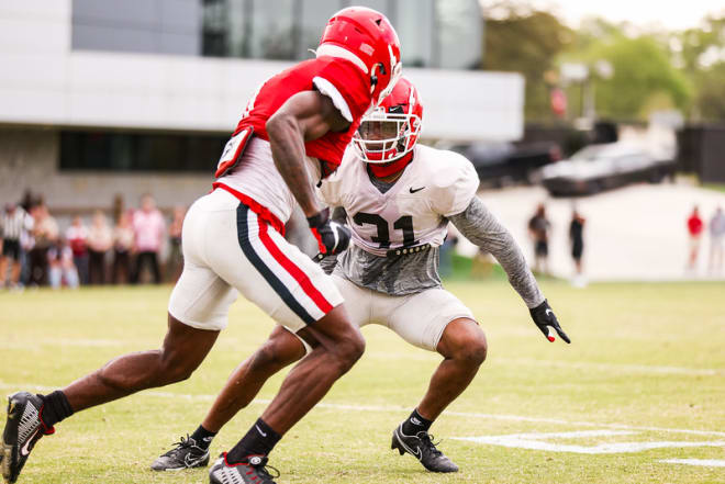 Smoke Bouie is no longer part of the Georgia football program.