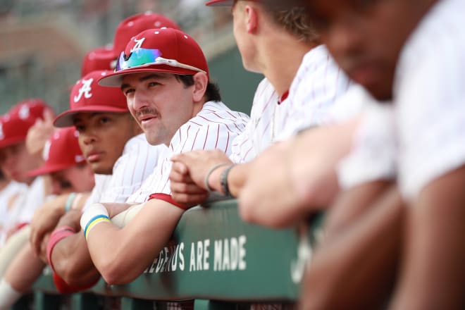 Alabama baseball infielder Ed Johnson. Photo | Alabama Athletics 