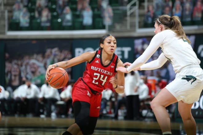 Rutgers WBB G Arella Guirantes