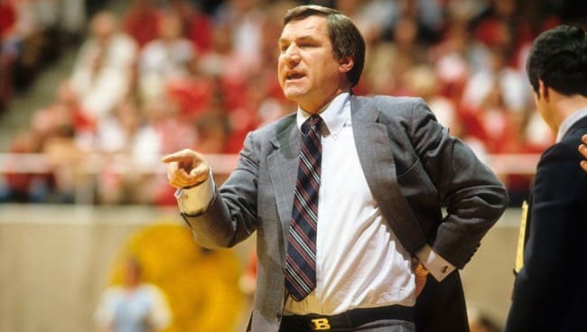 Dean Smith (pictured above at the Sweet 16 in 1981), led UNC to the Final Four that year through the West Region.