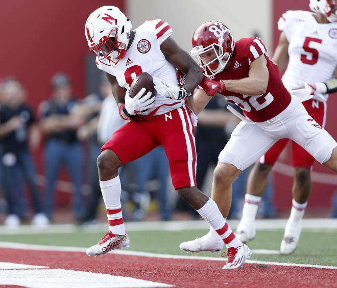 Stanley Morgan Jr.'s 72 yard TD from Tommy Armstrong was the longest offensive play of the season for Nebraska.  
