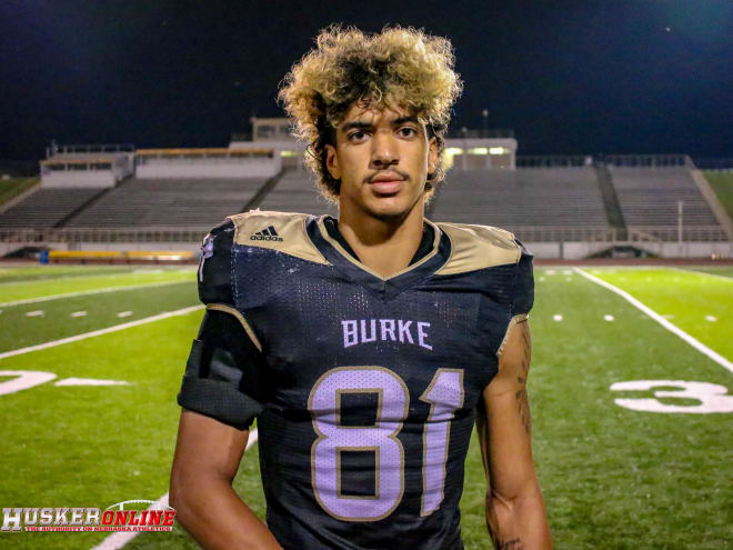 2019 Omaha Burke standout Chris Hickman helped lead his team to a 49-28 win over Lincoln Southeast Friday night.