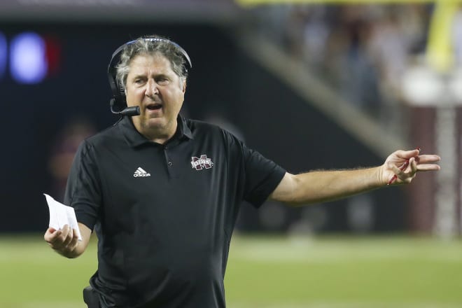 Mississippi State head coach Mike Leach is off to a 4-1 start in his third season with the Bulldogs.