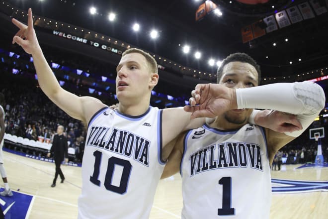 Donte DiVencenzo and Jalen Brunson are both leaving Villanova for the NBA. 