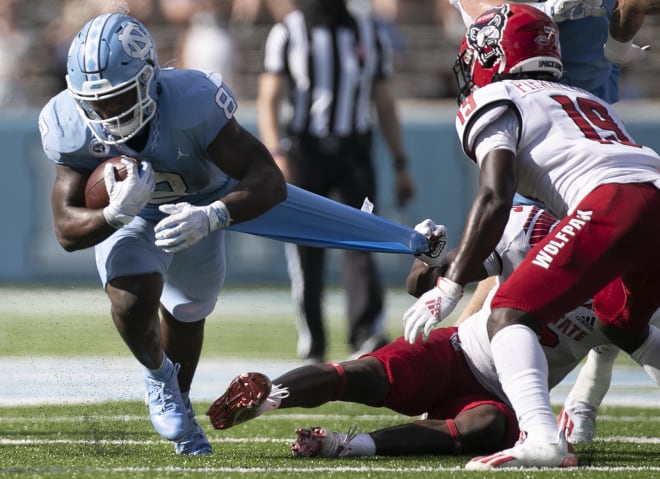 UNC Tar Heels pulled away from NC State Wolfpack football during the third quarter