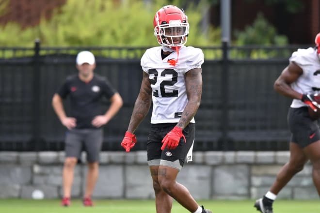 Georgia defensive back Javon Bullard. Photo by Radi Nabulsi.