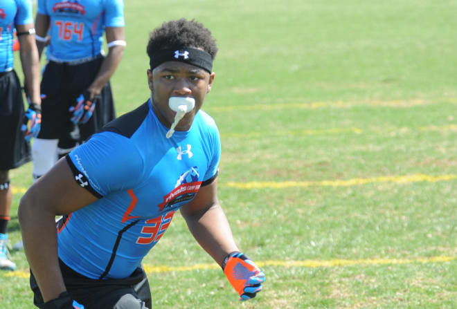 Incoming freshman Dele Hardy has a chance to see the field early for Illinois