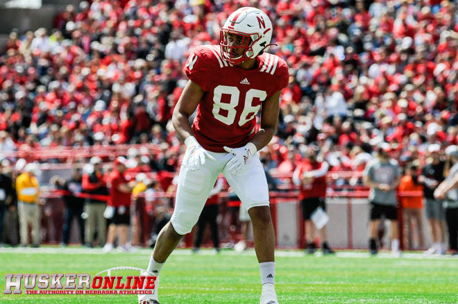 Husker tight end AJ Rollins