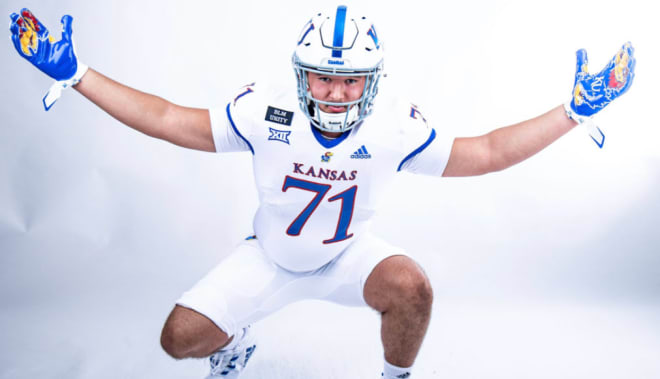 Joey Baker gave the Kansas coaches good news leaving the practice field