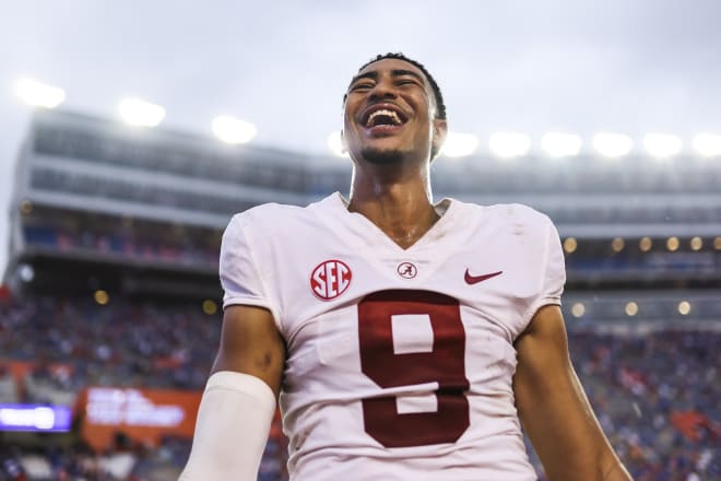 Alabama quarterback Bryce Young returns for his junior season in 2022 | Getty Images 