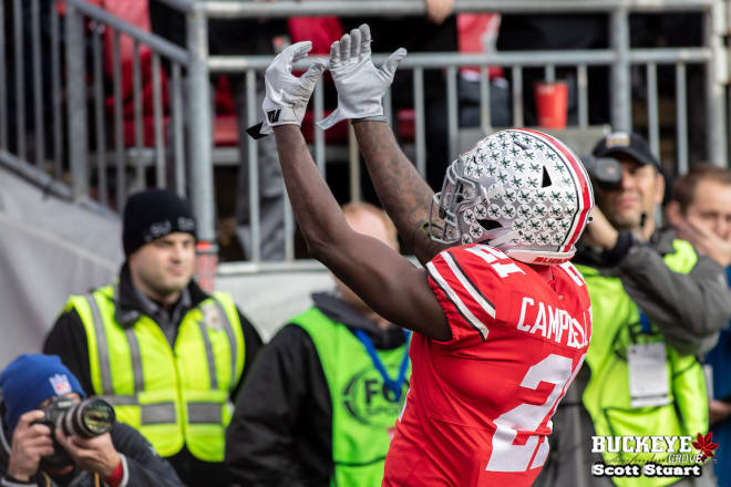 Parris Campbell had another huge game for the Buckeyes