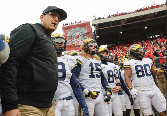 Michigan faces Ohio State next Saturday at noon on FOX.